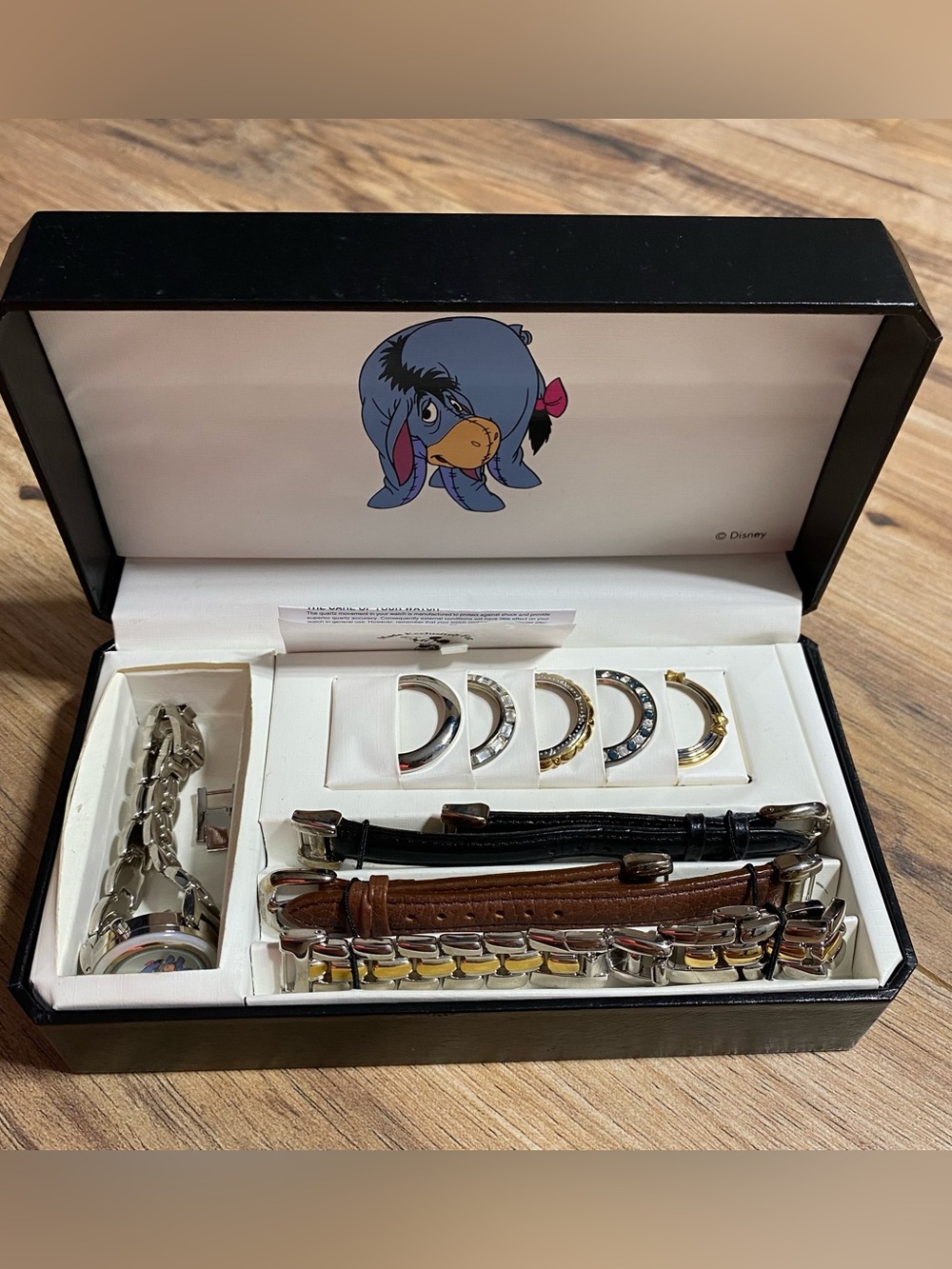 Women’s Vintage Disney Eeyore Watch with Accessories & Box